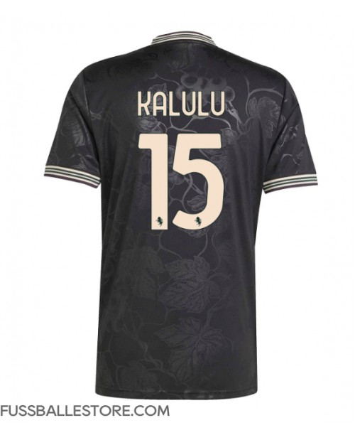 Günstige Juventus Pierre Kalulu #15 3rd trikot 2025-26 Kurzarm Günstige Juventus Pierre Kalulu #15 3rd trikot 2025-26 Kurzarm